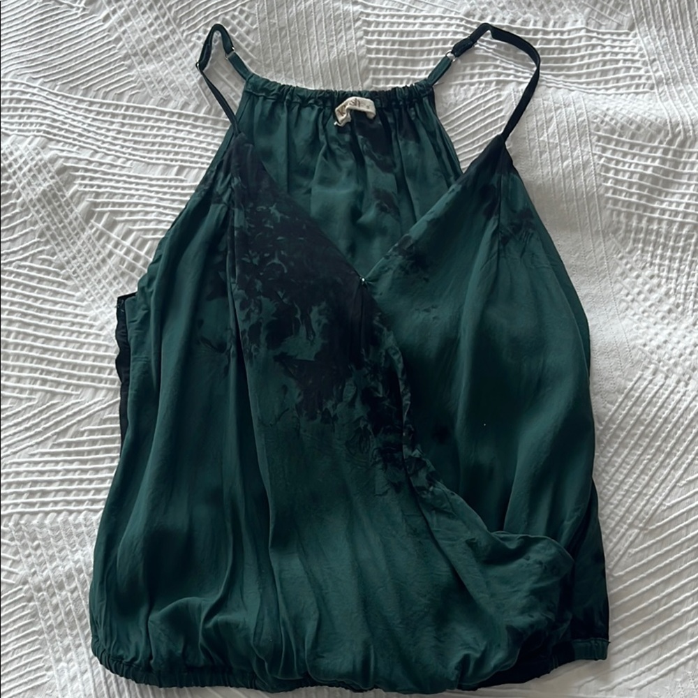 Elegant Green Women's Top